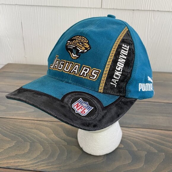 Vintage Jacksonville Jaguars Strapback Hat Cap Pro Line Puma NFL (STD) - Picture 2 of 13